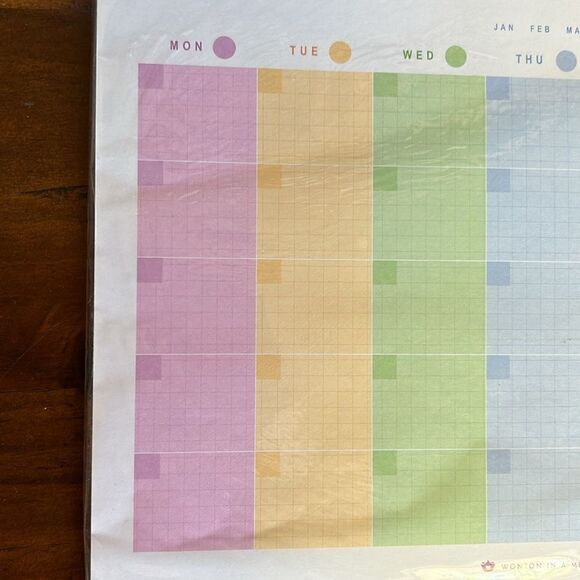 Planner undated pages detached block - Picture 4 of 5